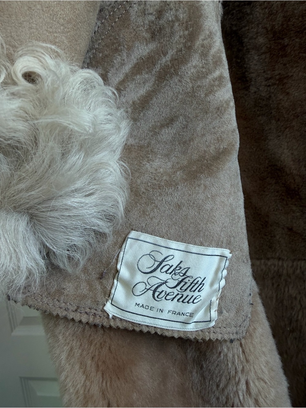 1970's Saks 5th Penny Lane Coat- Sheep Skin - Picture 3 of 13